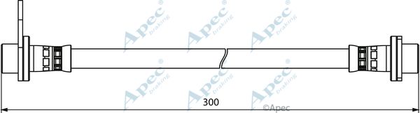 APEC BRAKING Тормозной шланг HOS3910